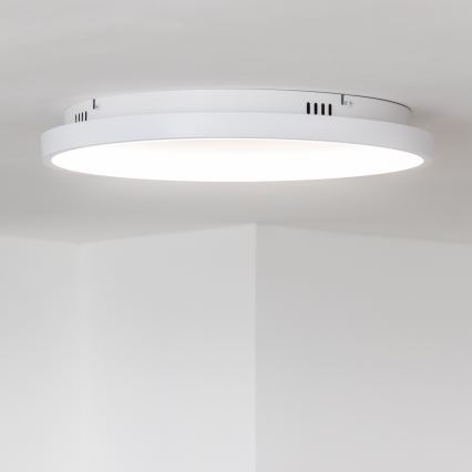 Brilagi - LED Dimmable Ceiling Light FALCON SLIM LED/42W/230V 3000-6500K Ø 50 cm White + Remote Control