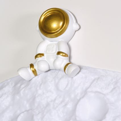 Brilagi - Dimmable LED Kids' Ceiling Light ASTRO LED/20W/230V Ø 50 cm 3000-6000K Astronaut + Remote Control