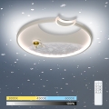 Brilagi - Dimmable LED ceiling light ASTRO LED/20W/230V Ø 50 cm 3000-6000K astronaut + remote control