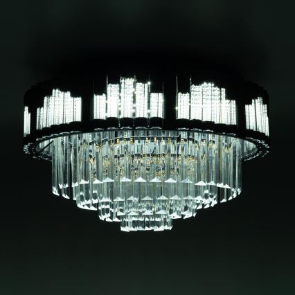 BRILAGI - CROWN LED dimmable ceiling light LED/41W/230V 3000-6000K Ø 48 cm black + remote control