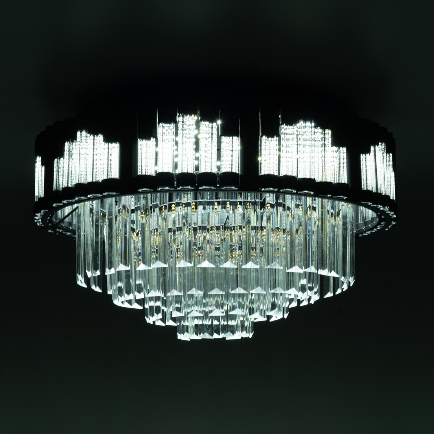 BRILAGI - CROWN LED dimmable ceiling light LED/41W/230V 3000-6000K Ø 48 cm black + remote control