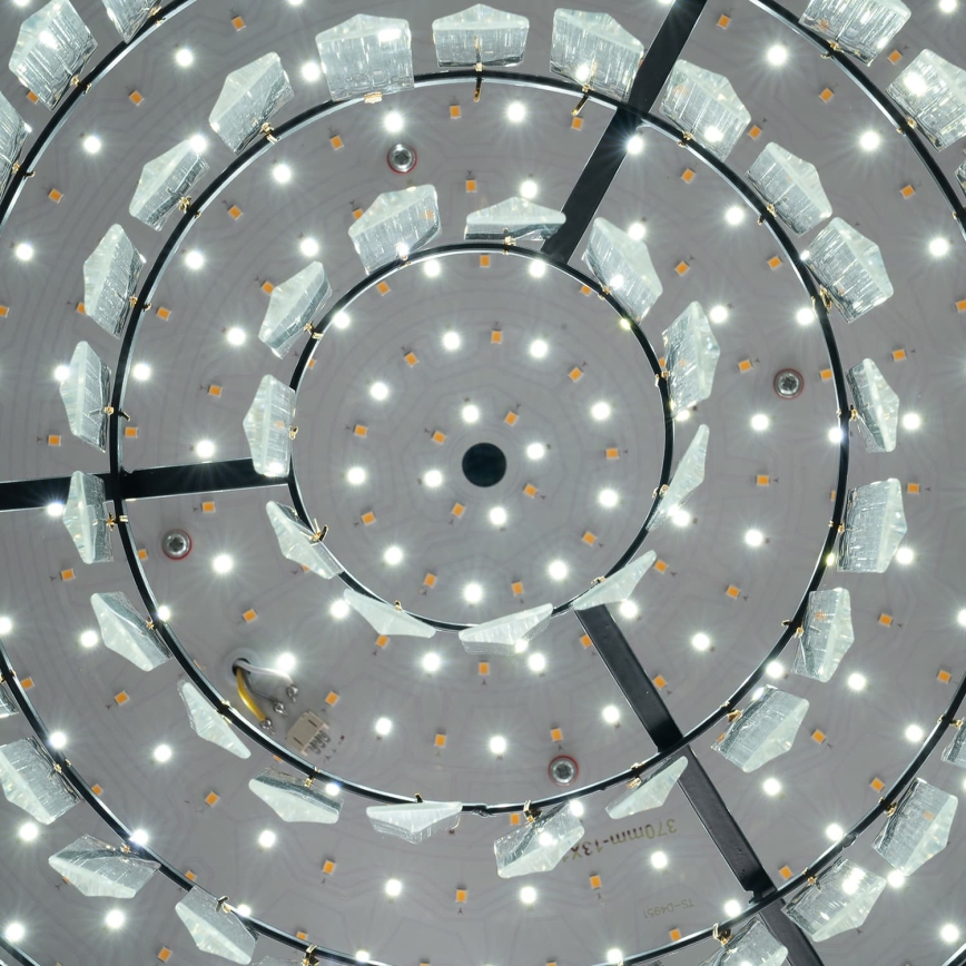 BRILAGI - CROWN LED dimmable ceiling light LED/41W/230V 3000-6000K Ø 48 cm black + remote control