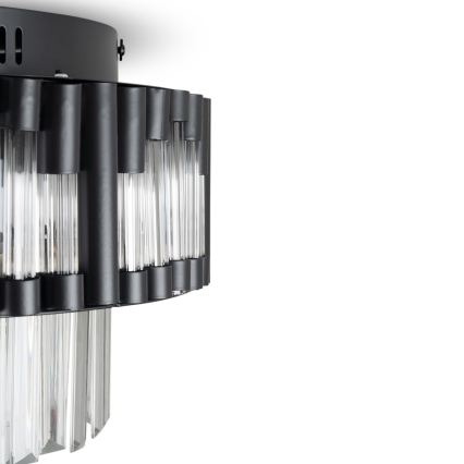 BRILAGI - CROWN LED dimmable ceiling light LED/41W/230V 3000-6000K Ø 48 cm black + remote control