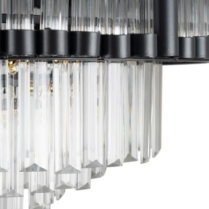BRILAGI - CROWN LED dimmable ceiling light LED/41W/230V 3000-6000K Ø 48 cm black + remote control