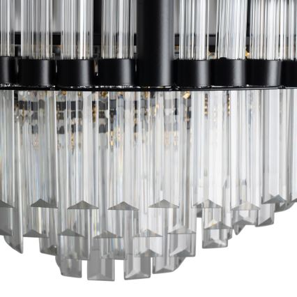 BRILAGI - CROWN LED dimmable ceiling light LED/41W/230V 3000-6000K Ø 48 cm black + remote control