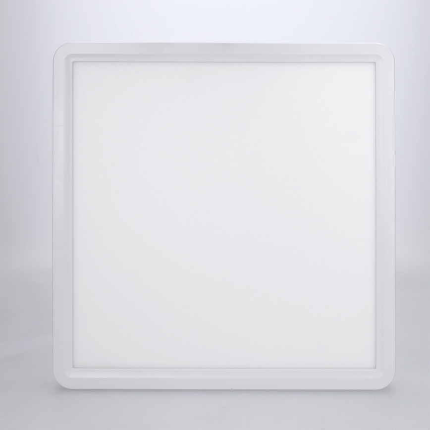 Brilagi - LED Dimmable Ceiling Light ESTELA SQUARE LED/36W/230V 3000-6500K 31x31 cm white + Remote Control