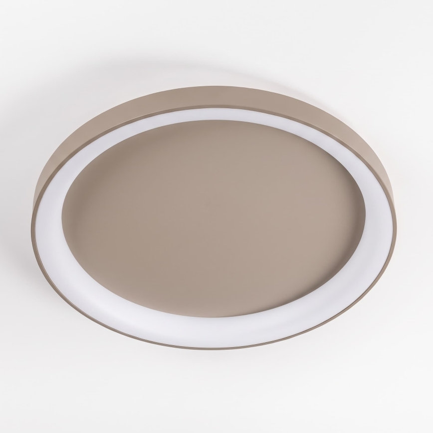 BRILAGI - LED Dimmable ceiling light FALCON II LED/108W/230V 3000-6500K Ø 80 cm beige + remote control