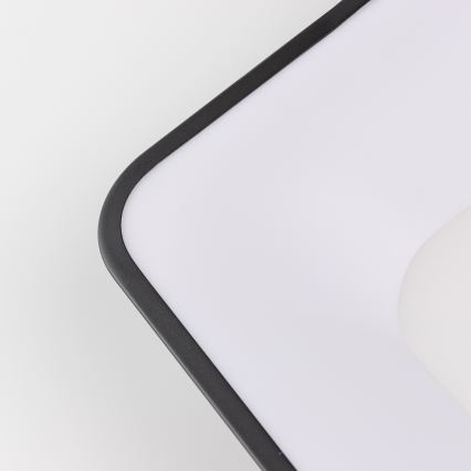 Brilagi - FALCON II Dimmable LED Ceiling Light LED/80W/230V 3000-6500K 40x40 cm Black + Remote Control