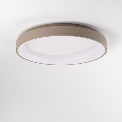BRILAGI - LED Dimmable Ceiling Light FALCON II LED/99W/230V 3000-6500K Ø 60 cm white/beige + remote control