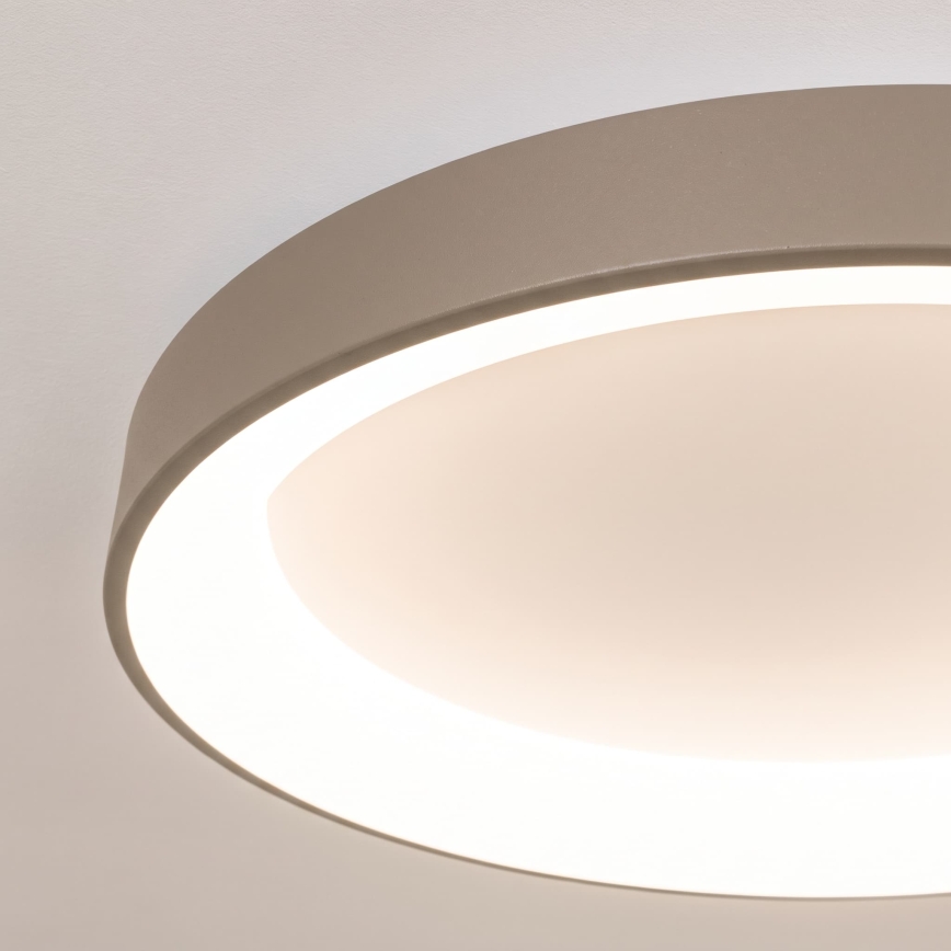 BRILAGI - LED Dimmable Ceiling Light FALCON II LED/99W/230V 3000-6500K Ø 60 cm white/beige + remote control