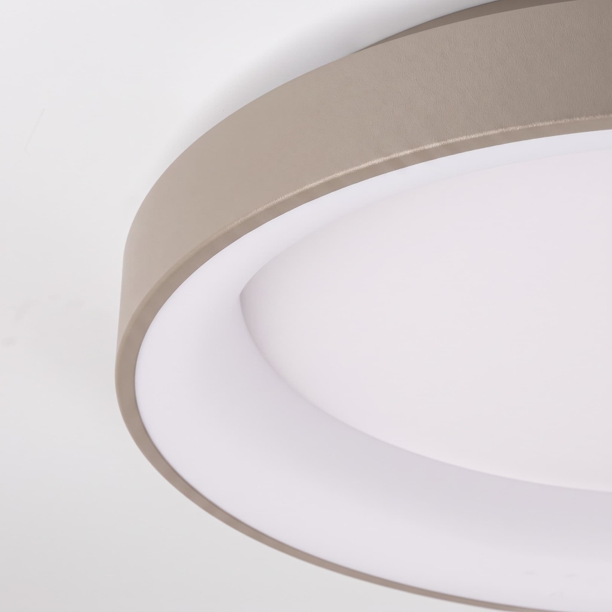 BRILAGI - LED Dimmable Ceiling Light FALCON II LED/99W/230V 3000-6500K Ø 60 cm white/beige + remote control