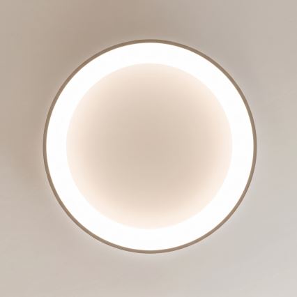 BRILAGI - LED Dimmable Ceiling Light FALCON II LED/99W/230V 3000-6500K Ø 60 cm white/beige + remote control