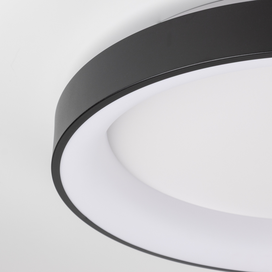 Brilagi - LED Dimmable Ceiling Light FALCON II LED/99W/230V 3000–6500K Ø 60 cm Black + Remote Control