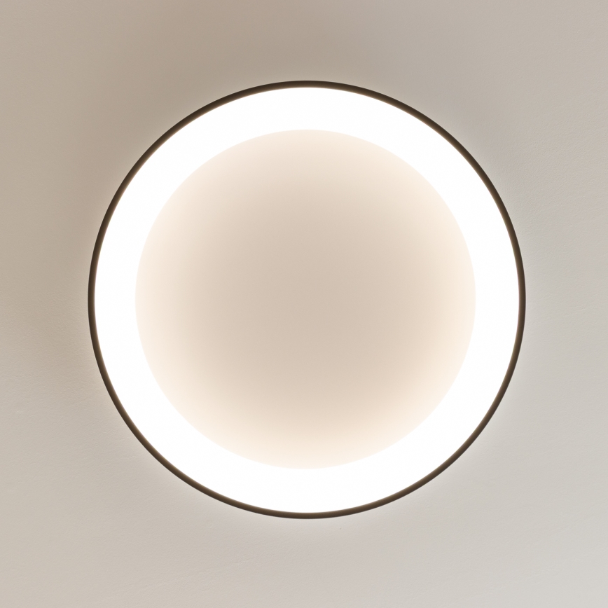 Brilagi - LED Dimmable Ceiling Light FALCON II LED/99W/230V 3000–6500K Ø 60 cm Black + Remote Control