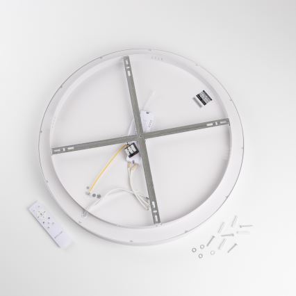 Brilagi - Dimmable LED Ceiling Light FALCON II LED/99W/230V 3000-6500K Ø 60 cm White + Remote Control