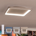 BRILAGI - Dimmable LED ceiling light FALCON SLIM LED/50W/230V 3000-6500K 50x50 cm beige + remote control