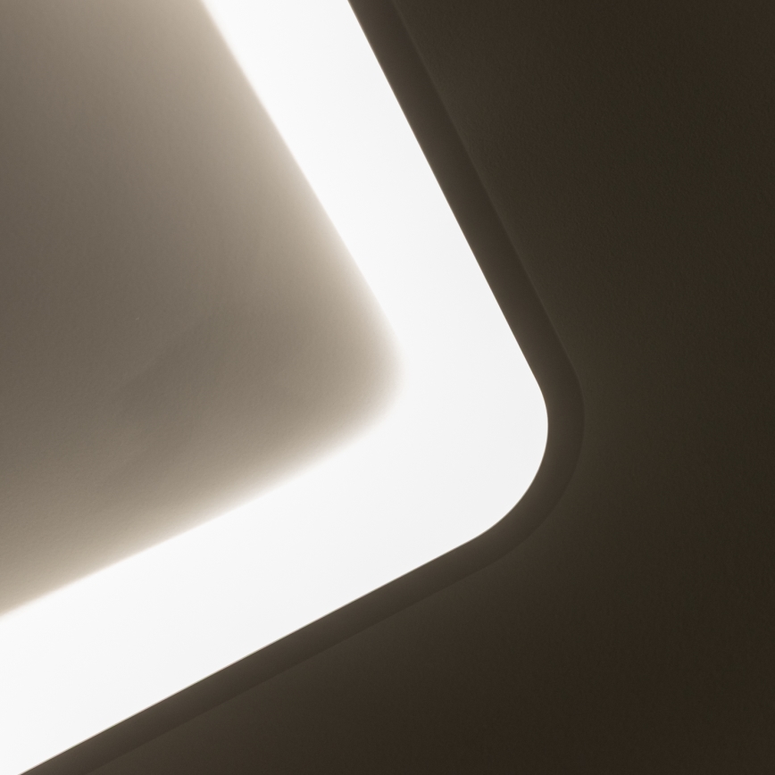 Brilagi - FALCON SLIM Dimmable LED Ceiling Light LED/50W/230V 3000-6500K 50x50 cm White + Remote Control