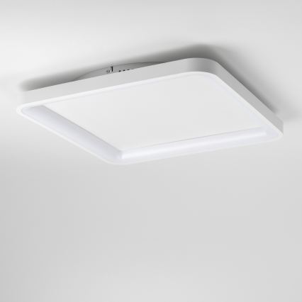 Brilagi - FALCON SLIM Dimmable LED Ceiling Light LED/50W/230V 3000-6500K 50x50 cm White + Remote Control