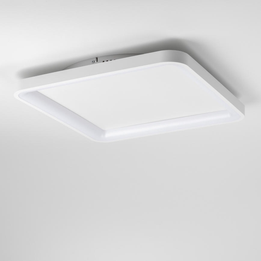 Brilagi - FALCON SLIM Dimmable LED Ceiling Light LED/50W/230V 3000-6500K 50x50 cm White + Remote Control