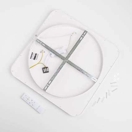 Brilagi - FALCON SLIM Dimmable LED Ceiling Light LED/50W/230V 3000-6500K 50x50 cm White + Remote Control