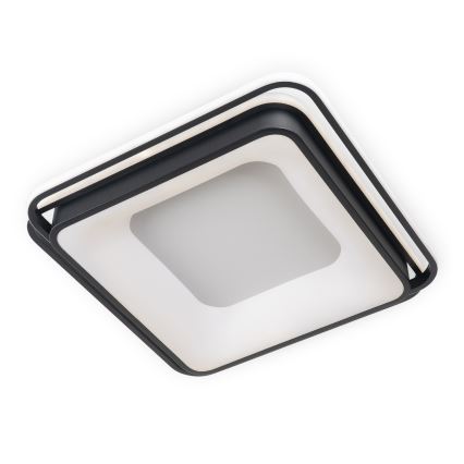 BRILAGI - FLARE LED Dimmable Ceiling Light LED/102W/230V 3000-6000K 50x50 cm Black + Remote Control