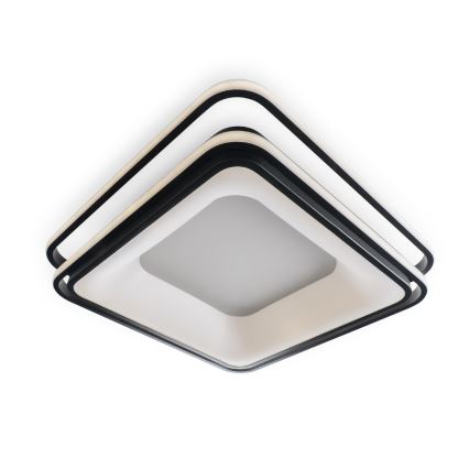BRILAGI - FLARE LED Dimmable Ceiling Light LED/102W/230V 3000-6000K 50x50 cm Black + Remote Control