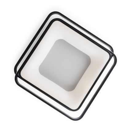 BRILAGI - FLARE LED Dimmable Ceiling Light LED/102W/230V 3000-6000K 50x50 cm Black + Remote Control