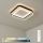 Brilagi - Dimmable LED ceiling light FLARE LED/43W/230V 3000-6000K 39,5x45 cm white/black + remote control
