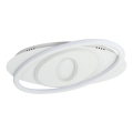 Brilagi - Dimmable LED Ceiling Light IRIS LED/78W/230V 3000-6000K 37x49 cm White + Remote Control