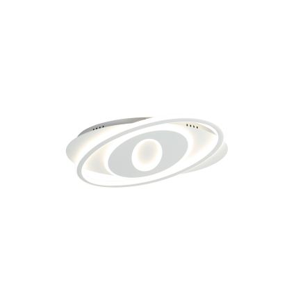 Brilagi - Dimmable LED Ceiling Light IRIS LED/78W/230V 3000-6000K 37x49 cm White + Remote Control
