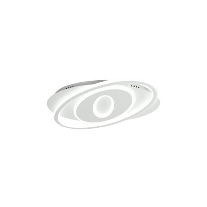 Brilagi - Dimmable LED Ceiling Light IRIS LED/78W/230V 3000-6000K 37x49 cm White + Remote Control