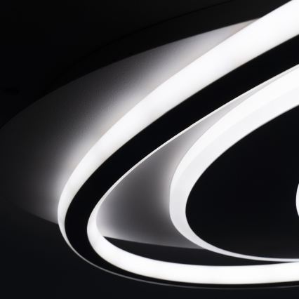 BRILAGI - Dimmable LED Ceiling Light IRIS LED/78W/230V 3000-6000K 37x49 cm White + Remote Control