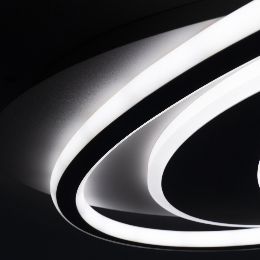 BRILAGI - Dimmable LED Ceiling Light IRIS LED/78W/230V 3000-6000K 37x49 cm White + Remote Control
