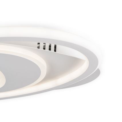 BRILAGI - Dimmable LED Ceiling Light IRIS LED/78W/230V 3000-6000K 37x49 cm White + Remote Control