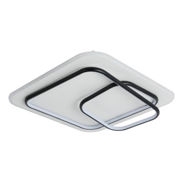 Brilagi - Dimmable LED ceiling light IRIS LED/81W/230V 3000-6000K 50x50 cm white/black + remote control