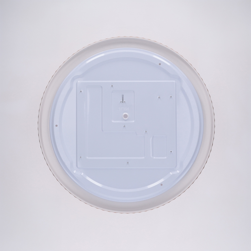 Brilagi - LUCIA LED Dimmable Ceiling Light LED/48W/230V 3000-6500K Ø41 cm Brown + Remote Control