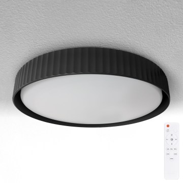 Brilagi - Dimmable LED Ceiling Light LUCIA LED/60W/230V 3000-6500K Ø59 cm Black + Remote Control