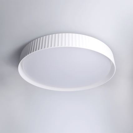 Brilagi - LUCIA LED Dimmable Ceiling Light LED/60W/230V 3000-6500K Ø 59 cm White + Remote Control