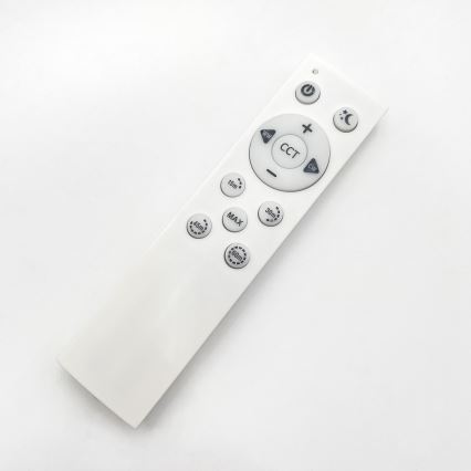 Brilagi - MANAROLA REMOTE LED Dimmable Ceiling Light, 24 W, 230 V, 3000–6500 K, Ø 41 cm, Oak + Remote Control