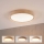 Brilagi - Dimmable LED Ceiling Light MANAROLA SMART 24W/230V 3000-6000K Wi-Fi Tuya Beacon Ø 41 cm Oak + Remote Control