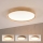Brilagi - Dimmable LED Ceiling Light MANAROLA SMART LED/36W/230V 3000–6000K Wi-Fi Tuya Beacon Ø 51 cm Oak + Remote Control