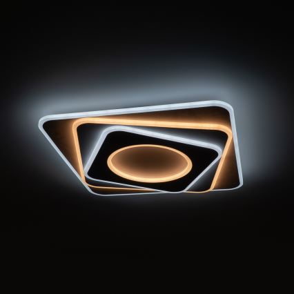 Brilagi - MODERN LED Dimmable Ceiling Light 100W/230V, 3000–6000K, 48x48 cm + Remote Control
