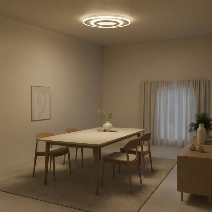 BRILAGI - LED Dimmable ceiling light MODERN LED/45W/230V 3000-6000K 20x40 cm + remote control