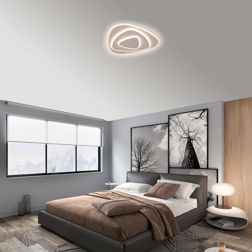 Brilagi - LED Dimmable Ceiling Light MODERN LED/58W/230V 3000-6000K 47x48.5 cm+ Remote Control
