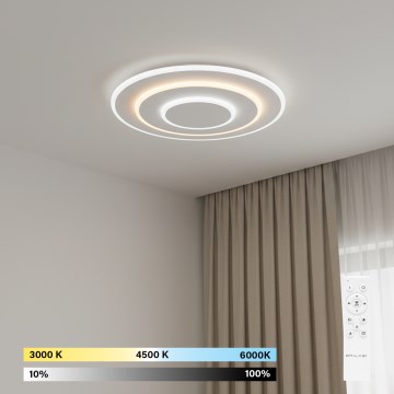 Brilagi - Dimmable LED Ceiling Light MODERN LED/58W/230V 3000-6000K Ø 46.3 cm + Remote Control