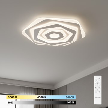 Brilagi - Dimmable LED ceiling light MODERN LED/85W/230V 3000–6000K Ø 53 cm + remote control