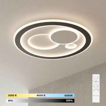 Brilagi - Dimmable LED Ceiling Light MODERN LED/89W/230V 3000-6000K Ø 47 cm + Remote Control