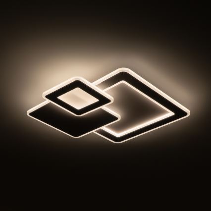 Brilagi - Dimmable LED Ceiling Light MODERN LED/93W/230V 3000-6000K 48,5x48,5 cm + Remote Control