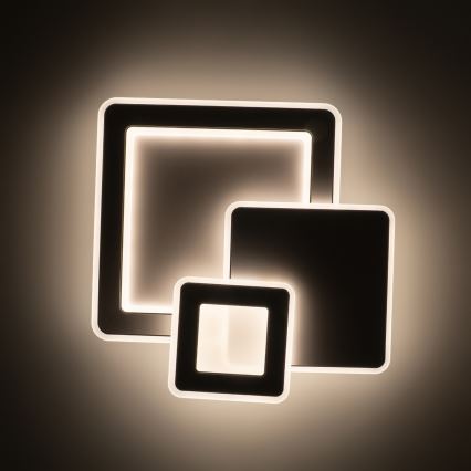 Brilagi - Dimmable LED Ceiling Light MODERN LED/93W/230V 3000-6000K 48,5x48,5 cm + Remote Control