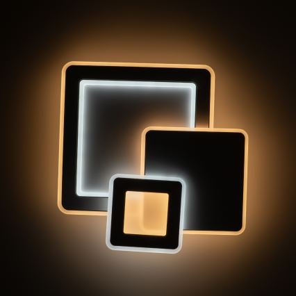 Brilagi - Dimmable LED Ceiling Light MODERN LED/93W/230V 3000-6000K 48,5x48,5 cm + Remote Control
